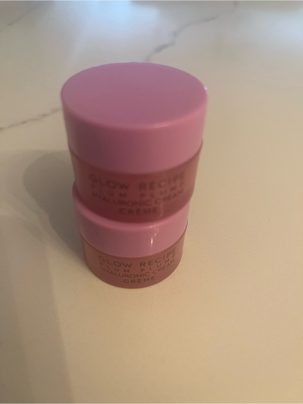 2Glow Recipe Plum Plump Hyaluronic Cream - Pink mini